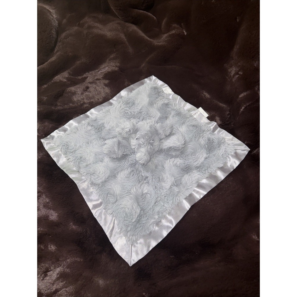 Cloud Island  Gray Elephant Baby Blanket Satin Target Security‎ Lovey